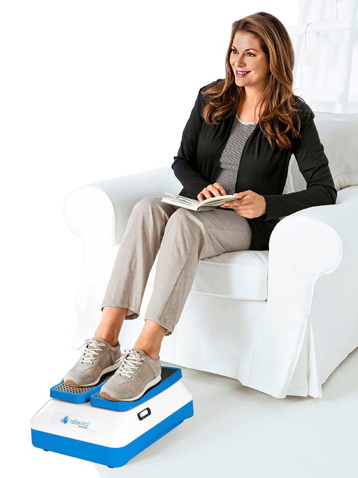 Relaxvital Beintrainer bringt Beine und Kreislauf in Schwung 