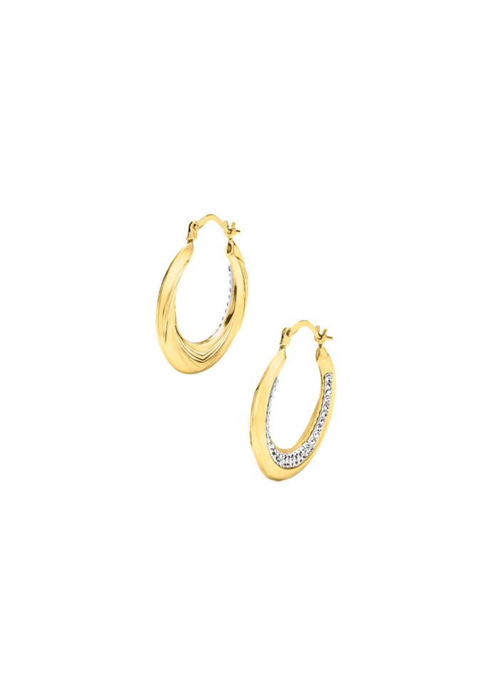 Vielseitige Creolen, beidseitig tragbar 