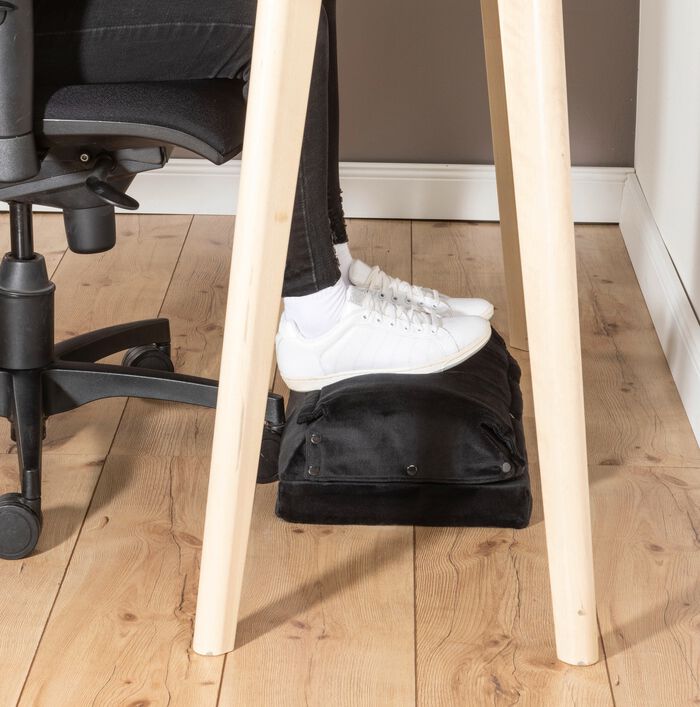 Fuss- und Beinst&uuml;tze mit abnehmbarer Fusstasche 