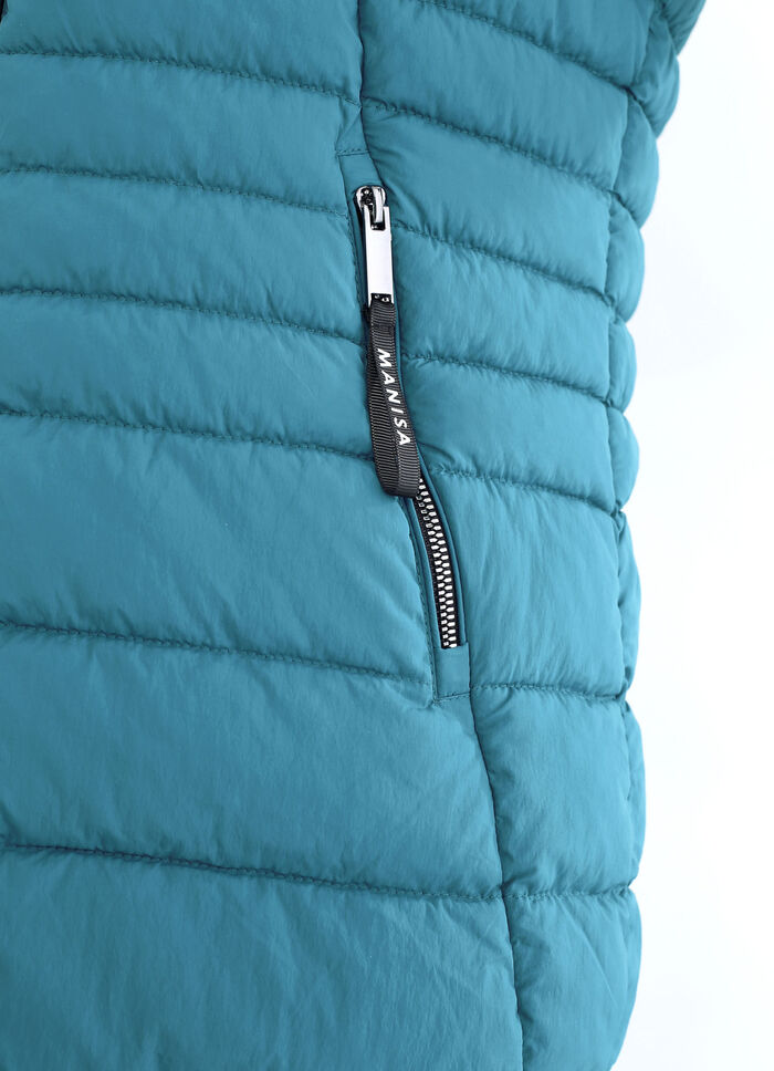 Funktionsjacke mit abnehmbarer Kapuze