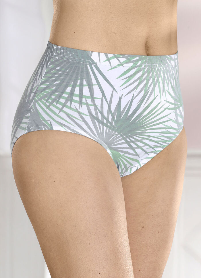 Viererpack Slips mit Gummizug im Bund 