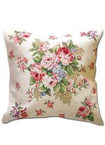 Kissenbezug «Rosen» und «Blumen» BUNT