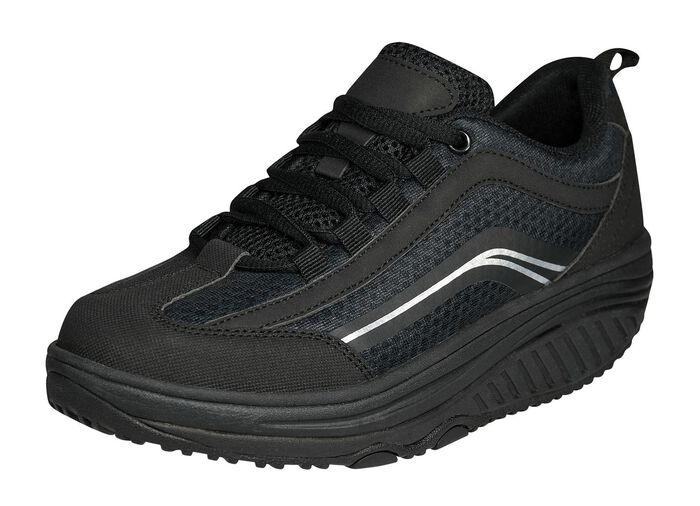 Schnürschuh Aerosoft Walker SCHWARZ