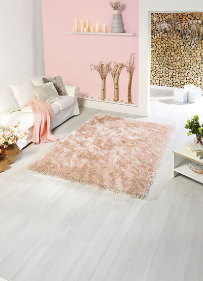 Hochflor Brücken und Teppiche  ROSÉ