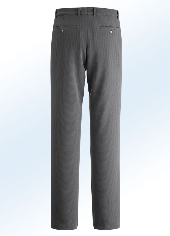 «Klaus Modelle»-Hose in 2 Farben TAUPE-SCHWARZ