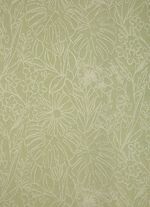 Herrlicher &Uuml;bervorhang mit aufgesticktem Dessin GR&Uuml;N