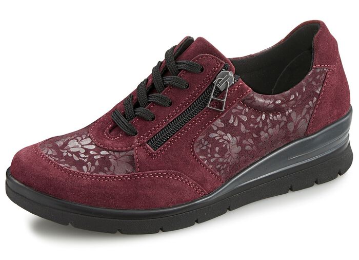 Schn&uuml;rschuh mi Seitenreissverschluss BORDEAUX