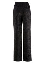 Edel schimmernde Hose SCHWARZ