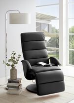 Moderner Relaxsessel SCHWARZ