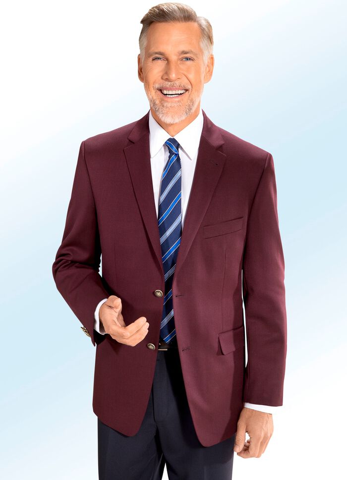 Blazer in 3 Farben BORDEAUX