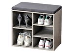 Schuhbank mit Sitzkissen 
