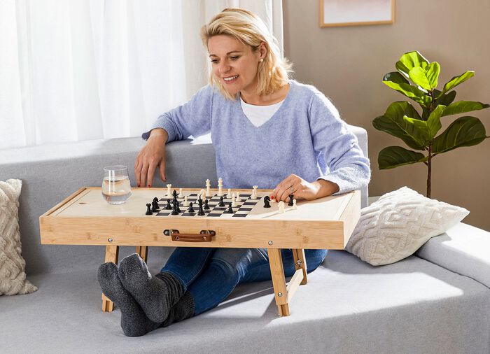 Spiel- und Puzzletisch f&uuml;r Puzzles mit bis zu 500 Teilen 