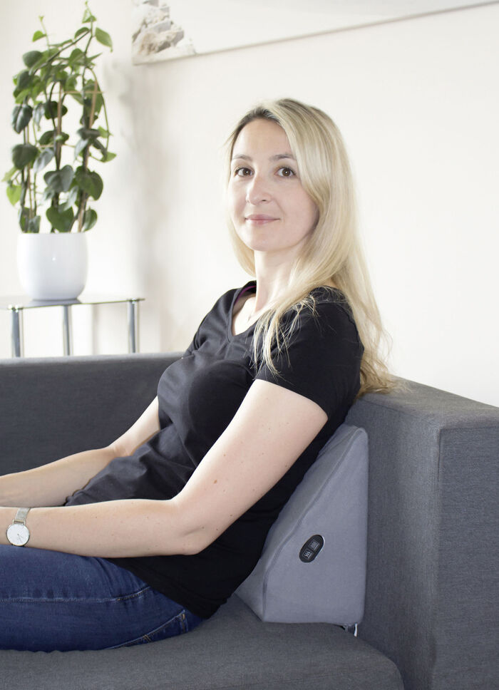 Trapezkissen mit Wärme- und Massagefunktion 