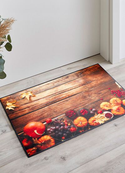 Fussmatte mit Herbst-Motiv 