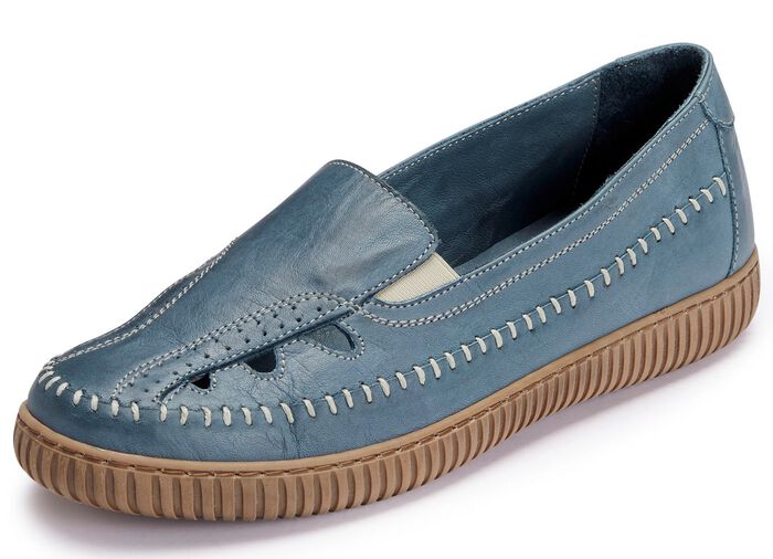 Gemini Slipper aus Rind-Nappaleder JEANS