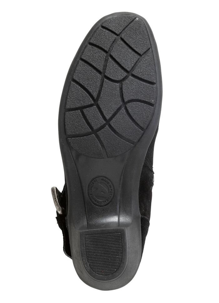 ELENA EDEN Stiefelette mit flotter Raffung und Zier-Schliesse 