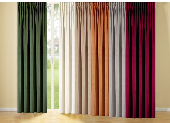 Energiespar-Verdunkelungsschal mit Multifunktionsband CREME