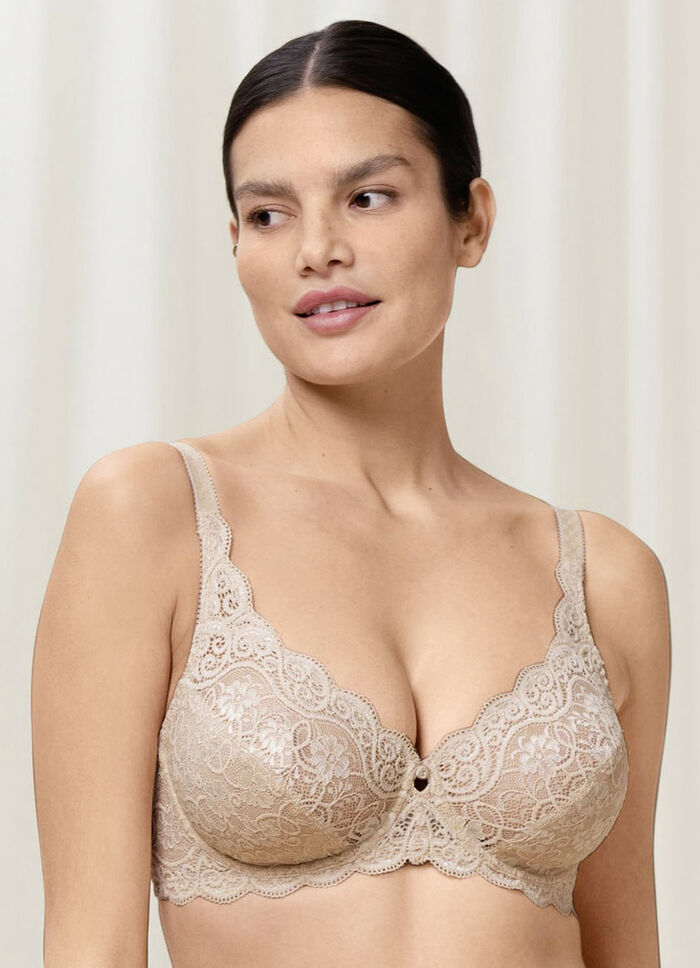 Triumph Amourette B&uuml;gel-BH mit Elastikspitze PUDER