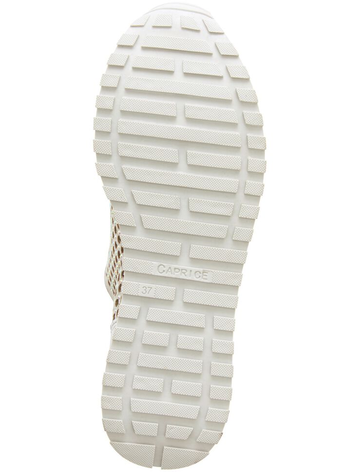 Caprice Slipper mit Glitzersteinchen GRAU-SILBER