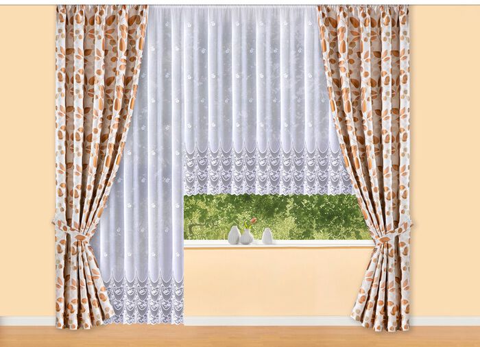 Hochwertiger &Uuml;bervorhang mit Universalschienenband TERRA