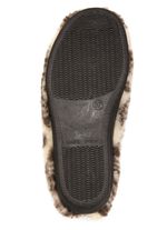 Warme Damen-Hausschuhe, mit Reissverschluss 