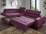 Moderne Polsterecke mit Bettfunktion BORDEAUX