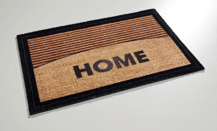 Fussmatte mit rutschhemmender R&uuml;ckseite 