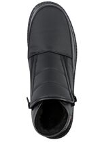Stiefelette aus Synthetikmaterial SCHWARZ