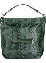 Laurina Tasche mit Zierschloss am Seitenfach TANNE