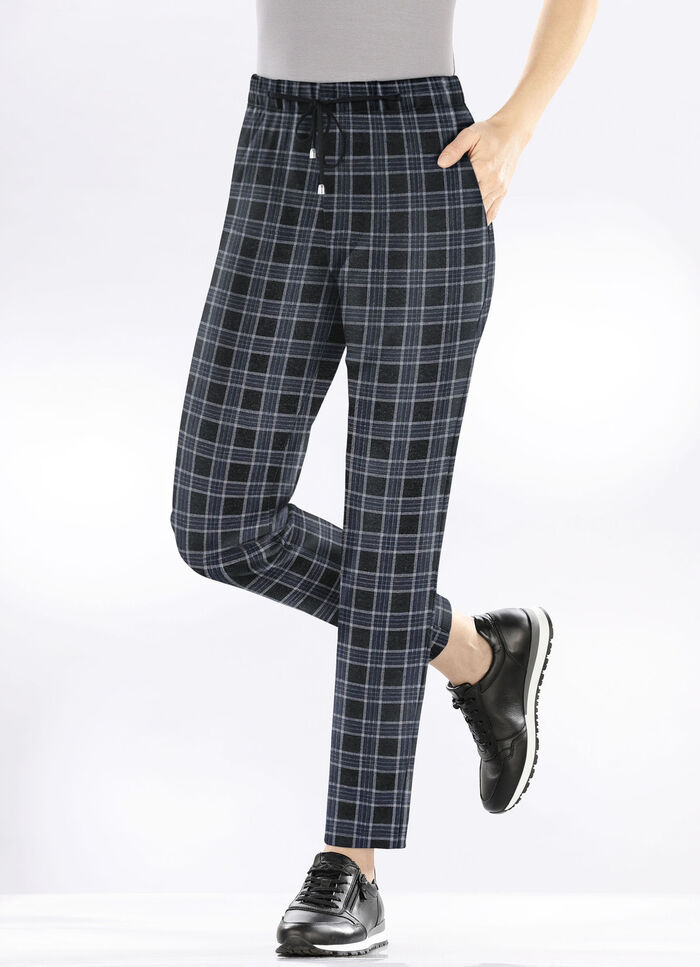 Hose im l&auml;ssigen Joggpant-Style ANTHRAZIT-BLAU-GRAU