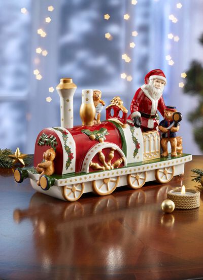 Lokomotive aus Porzellan von Villeroy & Boch 