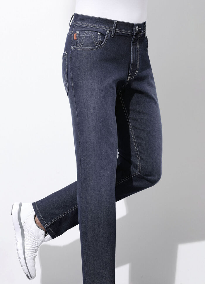 Moderne Jeans von «Francesco Botti» in 3 Farben DUNKELJEANS