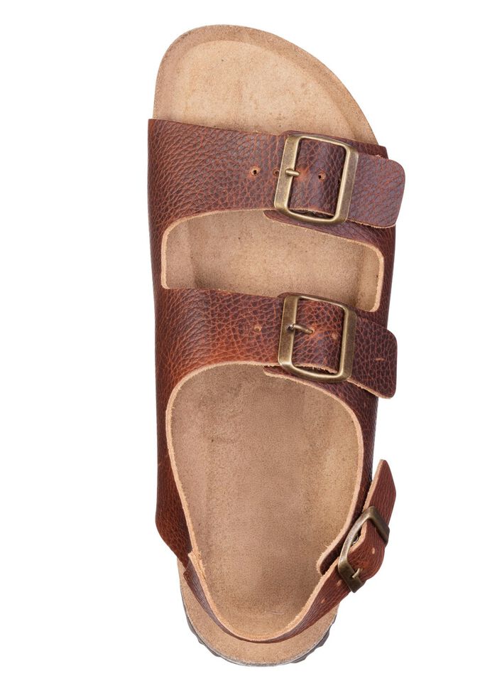 GINO GALANTE, klassische Herren-Sandalen, Weite H, mit verstellbaren Schliessen 