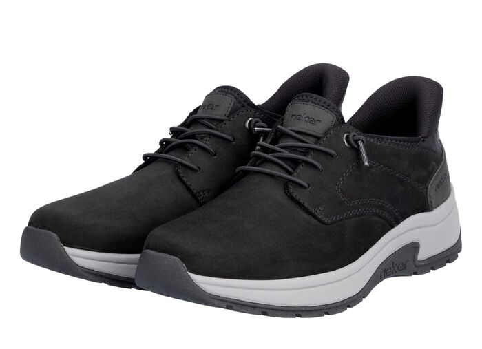 Rieker Sneaker mit verstärkter Hinterkappe für einfaches Einschlüpfen SCHWARZ