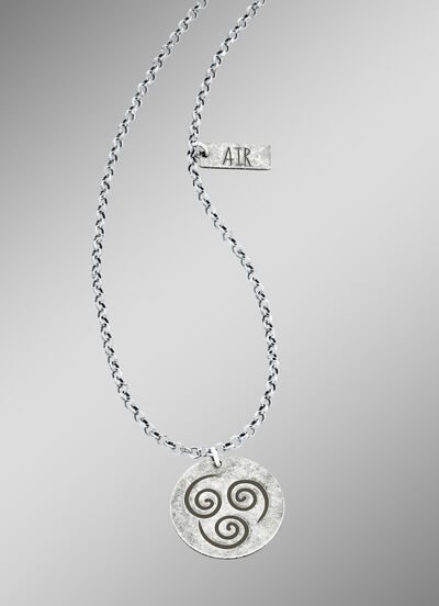 Element-Anhänger Luft mit Kette 