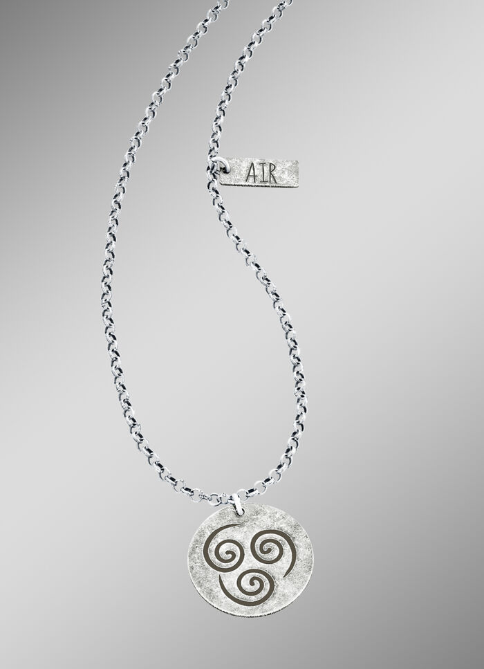 Element-Anhänger Luft mit Kette 