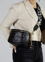 Laurina Gürteltasche mit Riemen in Raubtierfell-Optik 