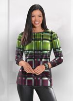 Shirt mit 3/4-langen &Auml;rmeln 