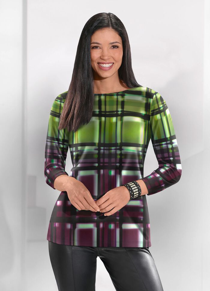 Shirt mit 3/4-langen &Auml;rmeln 