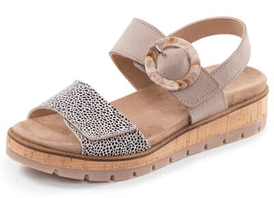 ELENA EDEN, modische Damen-Sandalen, Weite H, mit herausnehmbarem Fussbett 