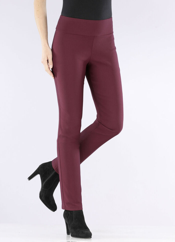 Hose mit angenehm w&auml;rmender Innenseite BORDEAUX