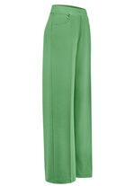 Hose in modischer Weite GRÜN