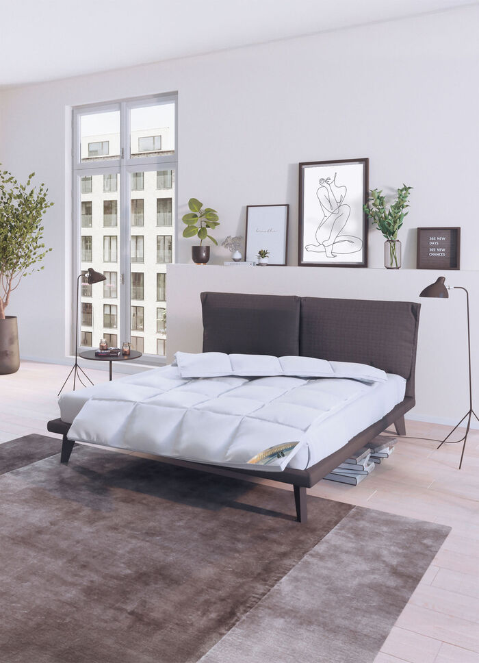 Herrlich warme Daunendecken-Serie Winterträume von Spessarttraum WEISS