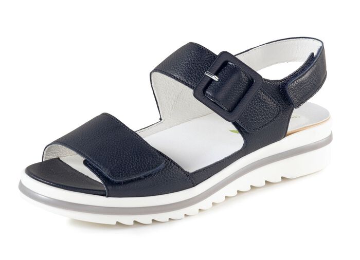 Waldl&auml;ufer Sandale mit Zier-Schnalle 