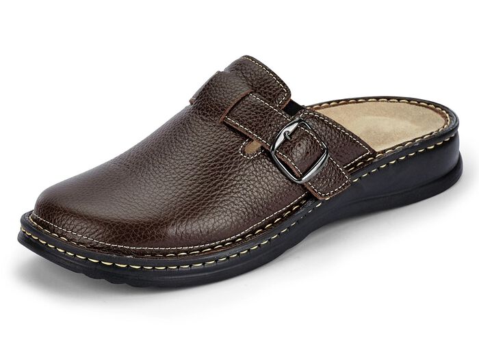 Mubb, bequeme Herren-Clogs, Weite H, mit herausnehmbarem Fussbett 