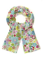 Schal mit Fantasiedessin 