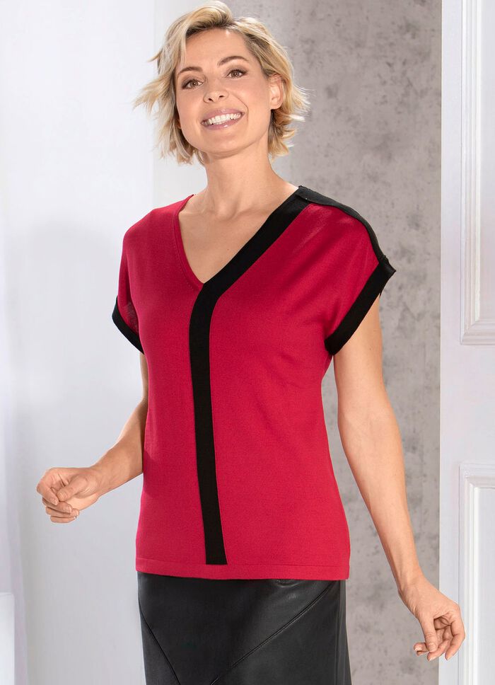 Pulli in weich fliessender Qualität 