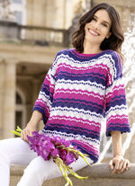 Pullover mit Ringeldessin 