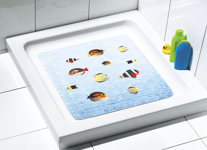 Sicherheits-Einlagen mit Fisch-Motiven BUNT