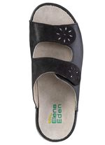 ELENA EDEN, bequeme Damen-Pantoletten, Weite H, mit herausnehmbarem Fussbett 